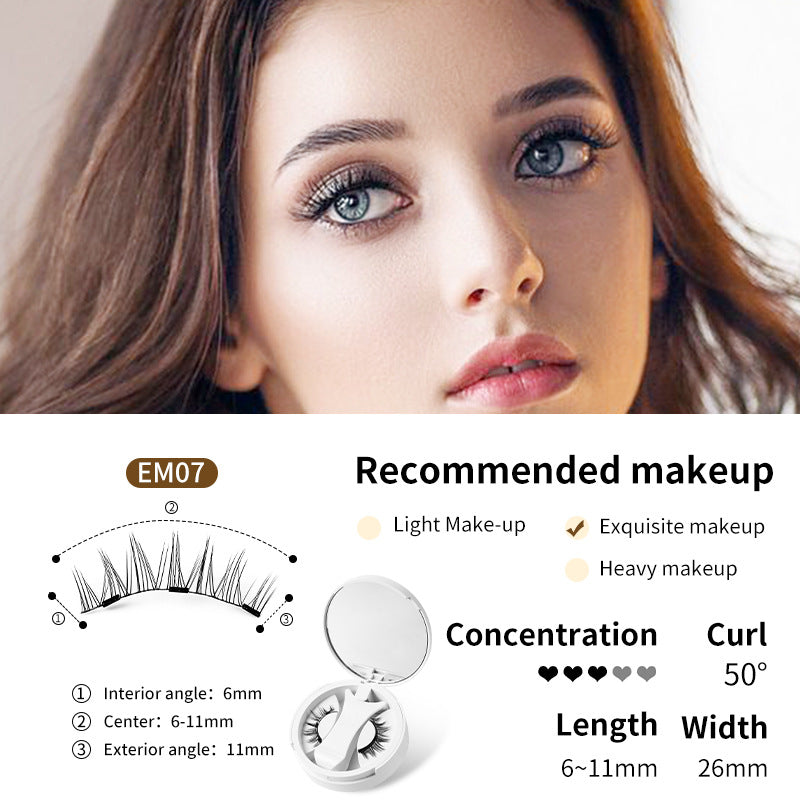 Faux cils magnétiques avec applicateur