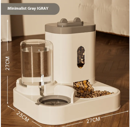 Distributeur 2-en-1 eau et nourriture pour animaux