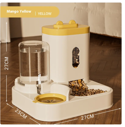 Distributeur 2-en-1 eau et nourriture pour animaux