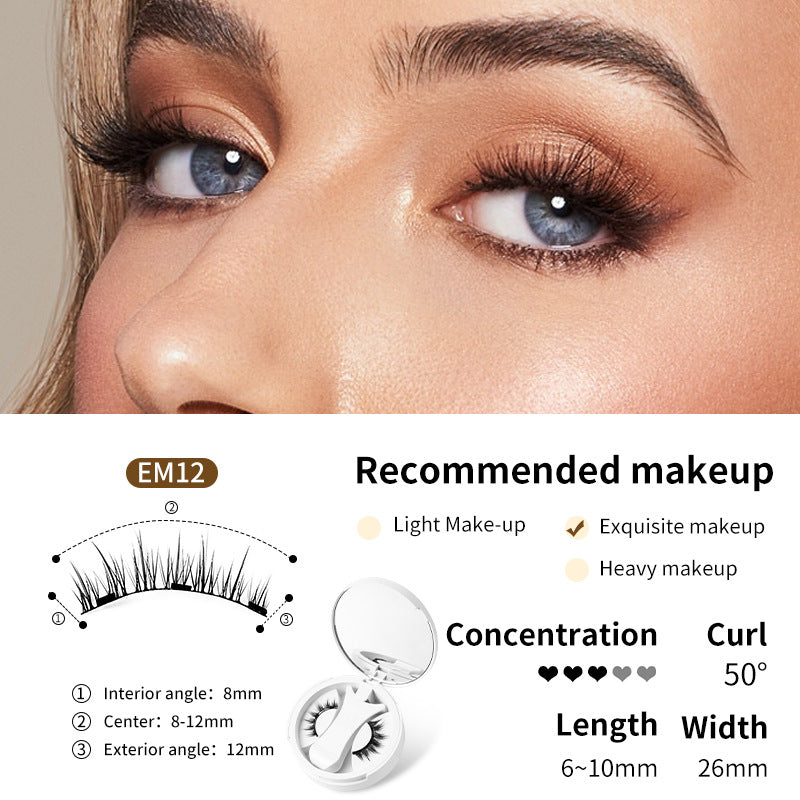 Faux cils magnétiques avec applicateur