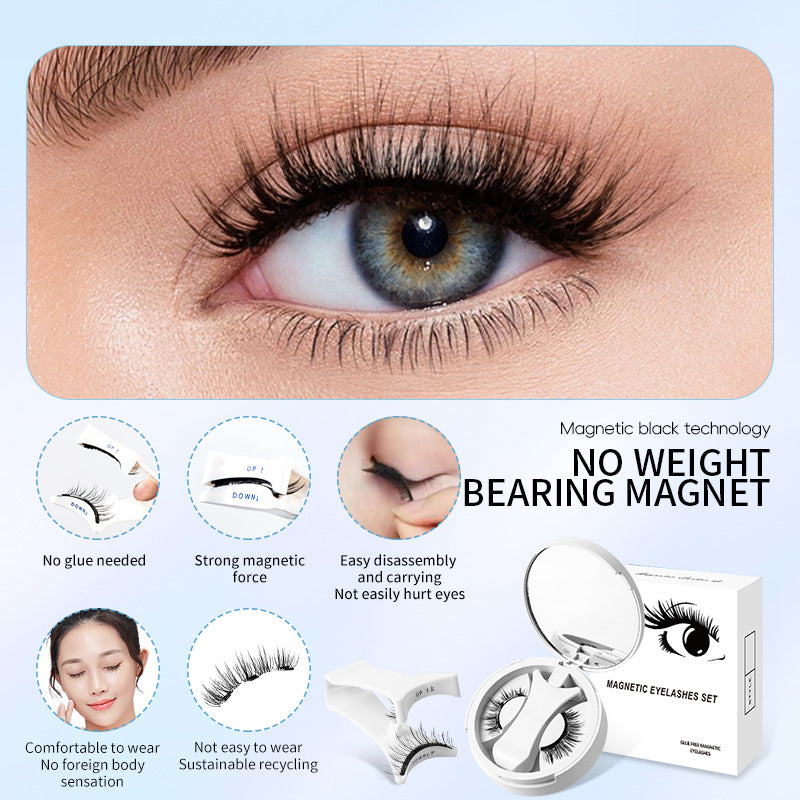 Faux cils magnétiques avec applicateur