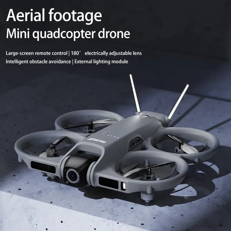 Mini FPV Camera Drone With Screen Remote & 3-Way Avoidance