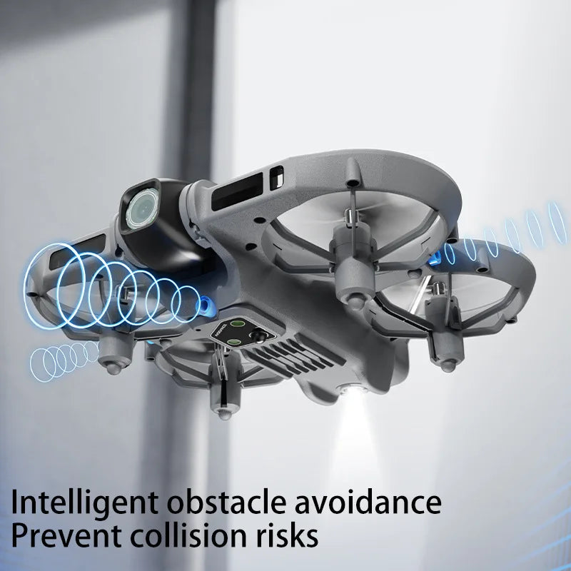 Mini FPV Camera Drone With Screen Remote & 3-Way Avoidance
