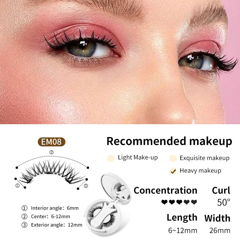 Faux cils magnétiques avec applicateur