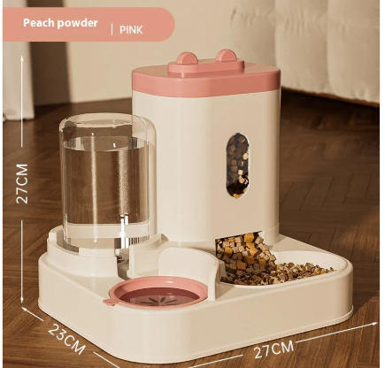 Distributeur 2-en-1 eau et nourriture pour animaux