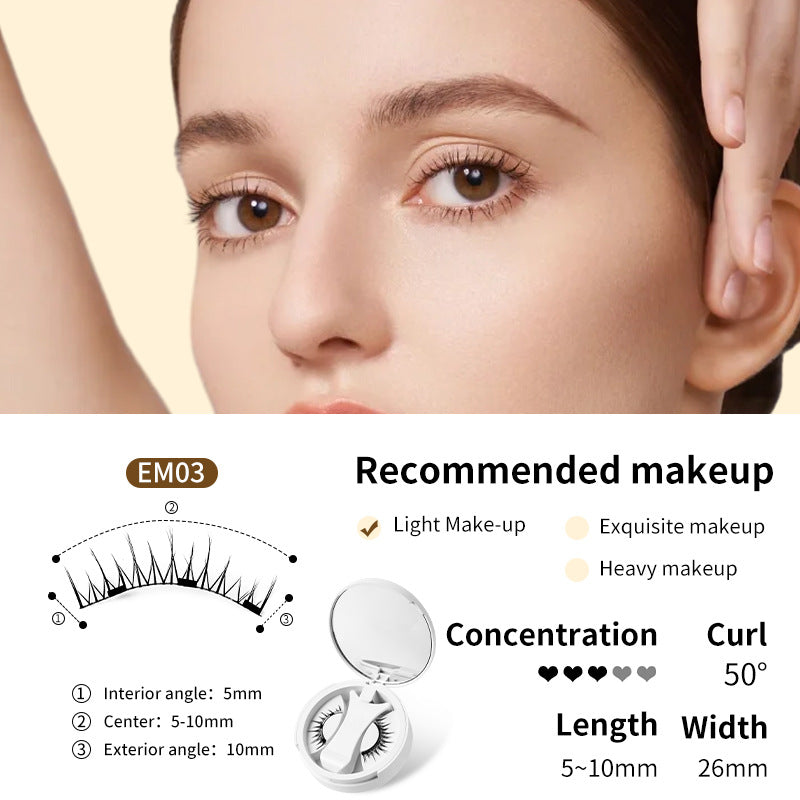 Faux cils magnétiques avec applicateur
