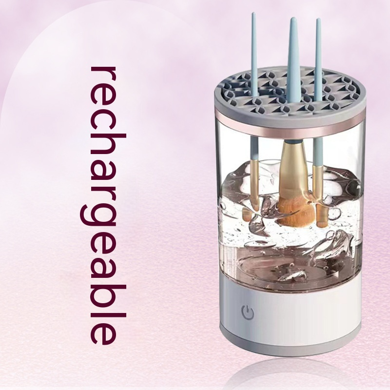 Nettoyeur rechargeable pour pinceaux de maquillage